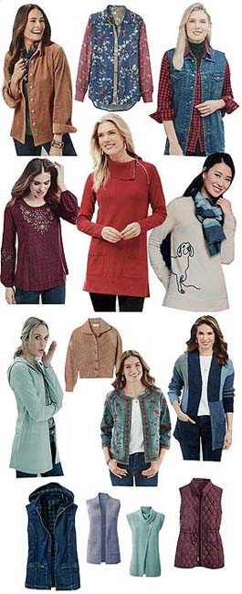 An array of fun top styles for 2021